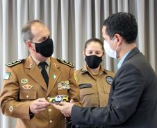 Subcomandante-Geral da PM é homenageado ao seguir para a Reserva Remunerada em Curitiba (PR)