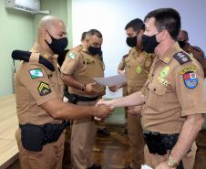 Policiais militares são homenageados pelos serviços prestados em Curitiba