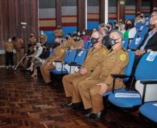 Batalhão de Patrulha Escolar Comunitária recebe novo comandante durante solenidade em Curitiba