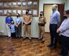 Policiais militares são homenageados pelos serviços prestados em Curitiba