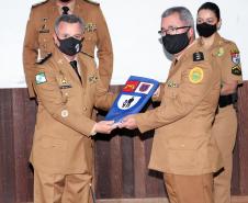 Batalhão de Patrulha Escolar Comunitária recebe novo comandante durante solenidade em Curitiba