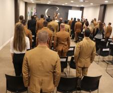Durante solenidade, CEFID comemora 29 anos de criação com entrega de medalhas e troca de função em Curitiba