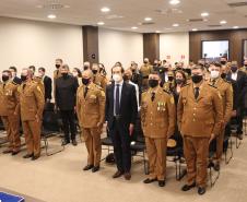 Durante solenidade, CEFID comemora 29 anos de criação com entrega de medalhas e troca de função em Curitiba