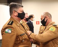 Durante solenidade, CEFID comemora 29 anos de criação com entrega de medalhas e troca de função em Curitiba