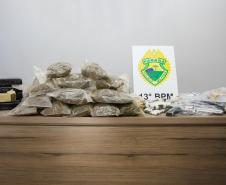 Em Curitiba, PM deflagra Operação Azteca e prende sete pessoas e mais de 15 quilos de maconha