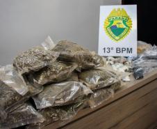 Em Curitiba, PM deflagra Operação Azteca e prende sete pessoas e mais de 15 quilos de maconha