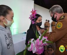 Batalhão da PM de Colombo, na RMC, celebra oito anos de criação com entrega de medalhas