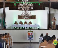 Batalhão da PM de Colombo, na RMC, celebra oito anos de criação com entrega de medalhas