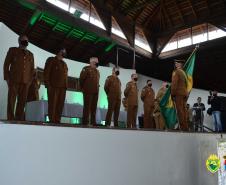 Batalhão da PM de Colombo, na RMC, celebra oito anos de criação com entrega de medalhas