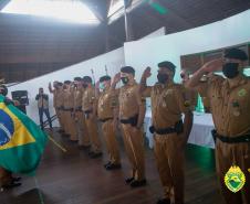 Batalhão da PM de Colombo, na RMC, celebra oito anos de criação com entrega de medalhas