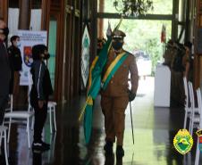 Batalhão da PM de Colombo, na RMC, celebra oito anos de criação com entrega de medalhas