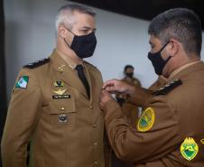Batalhão da PM de Colombo, na RMC, celebra oito anos de criação com entrega de medalhas