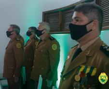 Batalhão da PM de Colombo, na RMC, celebra oito anos de criação com entrega de medalhas