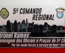 Comando Regional do Oeste e Sudoeste do estado comemora 10 anos de criação e recebe novo Comandante durante solenidade em Cascavel