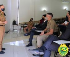Policiais militares e integrantes da Polícia Civil e do Judiciário são homenageados em Francisco Beltrão