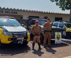 Em situações distintas, BPRv recupera carro e apreende caminhão carregado com contrabando no Oeste do estado