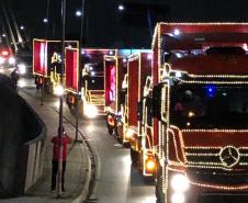 BPTran presta apoio para a Caravana de Natal da Coca-Cola em Curitiba