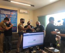 Subcomando-Geral da PM e secretário da Segurança Pública fazem visita técnica em unidades da PM e Corpo de Bombeiros em Londrina