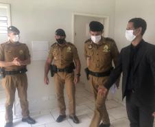 Subcomando-Geral da PM e secretário da Segurança Pública fazem visita técnica em unidades da PM e Corpo de Bombeiros em Londrina