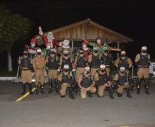 Natal Itinerante da Polícia Militar distribui mais de 4,5 mil brinquedos em bairros carentes de Curitiba