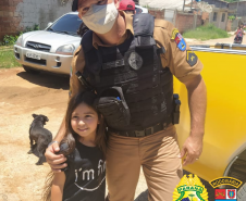 BPRv entrega presentes de Natal para crianças em Almirante Tamandaré e Itaperuçu, na RMC