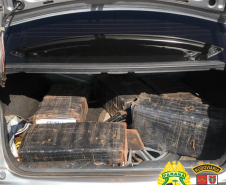 BPRv aborda dois carros e encontra mais de 150 quilos de maconha no Noroeste do estado