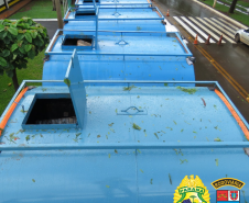 Batalhão Rodoviário faz maior apreensão de maconha no ano em Santa Helena; 4,6 toneladas de droga estavam em caminhão