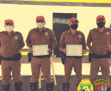 BPRv inaugura Posto Rodoviário nos Campos Gerais e homenageia policiais militares