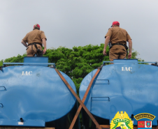 Batalhão Rodoviário faz maior apreensão de maconha no ano em Santa Helena; 4,6 toneladas de droga estavam em caminhão
