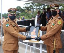 Durante solenidade, a Academia Policial Militar do Guatupê recebe novo Comandante em São José dos Pinhais, na RMC