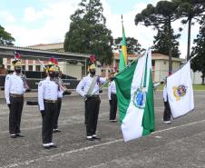 Durante solenidade, a Academia Policial Militar do Guatupê recebe novo Comandante em São José dos Pinhais, na RMC