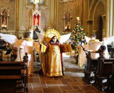 Banda de Música da PM faz Live de natal na Catedral Basílica Menor de Curitiba