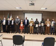 Batalhão Ambiental entrega medalhas e moedas comemorativas para marcar os 63 anos de história da unidade