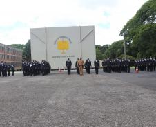 Durante solenidade, a Academia Policial Militar do Guatupê recebe novo Comandante em São José dos Pinhais, na RMC