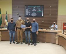 3º BPM e policiais da ROCAM recebem Moção de Aplauso em Pato Branco (PR)