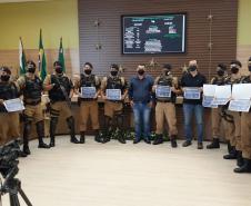 3º BPM e policiais da ROCAM recebem Moção de Aplauso em Pato Branco (PR)