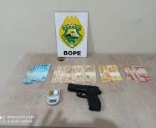 BOPE apreende mais de 140 quilos de maconha durante ações da megaoperação Sinergia no Paraná