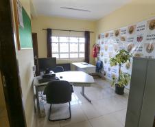 Governador inaugura sede do destacamento da PM de Entre Rios, em Guarapuava