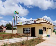 Governador inaugura sede do destacamento da PM de Entre Rios, em Guarapuava