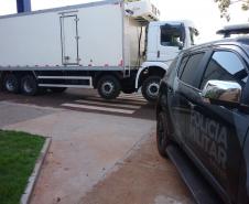 Suspeitos fogem ao verem viatura do BPFron e abandonam 724 caixas de cigarros em Entre Rios do Oeste