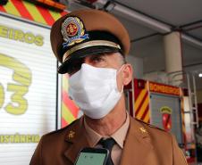 Governador participa de troca de Comando do Corpo de Bombeiro e entrega novas viaturas em Curitiba