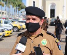 Projeto Piloto “Em Frente Brasil” coloca quase 100 policiais nas ruas na primeira operação em São José dos Pinhais de 2021