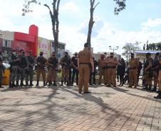 Projeto Piloto “Em Frente Brasil” coloca quase 100 policiais nas ruas na primeira operação em São José dos Pinhais de 2021