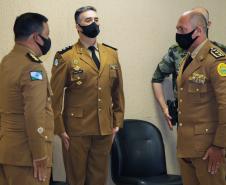 Batalhão de Polícia Ambiental recebe novo comandante durante solenidade restrita em São José dos Pinhais, na RMC