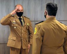 Batalhão de Polícia Ambiental recebe novo comandante durante solenidade restrita em São José dos Pinhais, na RMC