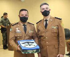 Batalhão de Polícia Ambiental recebe novo comandante durante solenidade restrita em São José dos Pinhais, na RMC