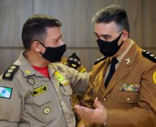 Batalhão de Polícia Ambiental recebe novo comandante durante solenidade restrita em São José dos Pinhais, na RMC