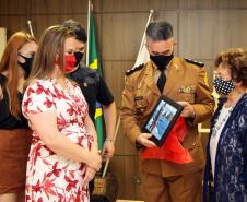 Batalhão de Polícia Ambiental recebe novo comandante durante solenidade restrita em São José dos Pinhais, na RMC