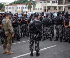 Cerca de 60 policiais do BOPE reforçam o policiamento em Curitiba e na Região Metropolitana de Curitiba (RMC)