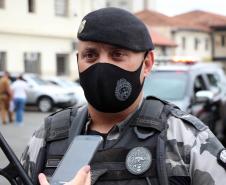 Cerca de 60 policiais do BOPE reforçam o policiamento em Curitiba e na Região Metropolitana de Curitiba (RMC)